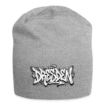 Dresde Graffiti Hip Hop - Bonnet en jersey - gris chiné - Devant