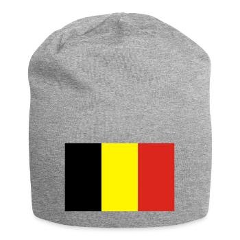 Belgique - Bonnet en jersey - gris chiné - Devant