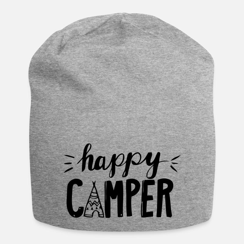 Camper - Jersey-Beanie - Grau meliert