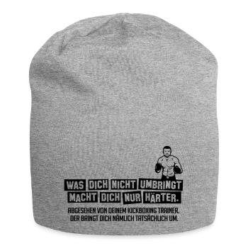 kickbox trainer - Jersey-Beanie - Grau meliert - Vorne