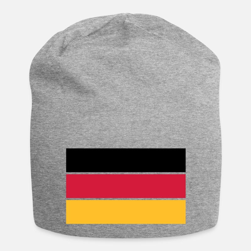deutschland_50 - Bonnet en jersey - gris chiné