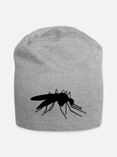 Moskito - Jersey-Beanie - Grau meliert