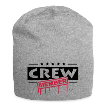 Crew Member - Jersey Beanie - heather grey - Front