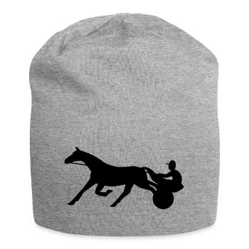 Harness Racing - Bonnet en jersey - gris chiné - Devant