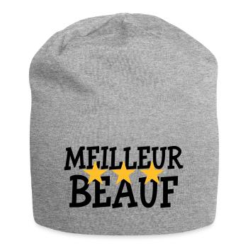 Meilleur Beauf - Bonnet en jersey - gris chiné - Devant