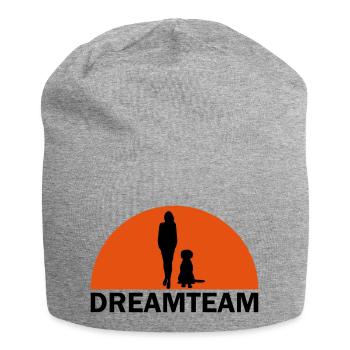 DREAM TEAM - Bonnet en jersey - gris chiné - Devant