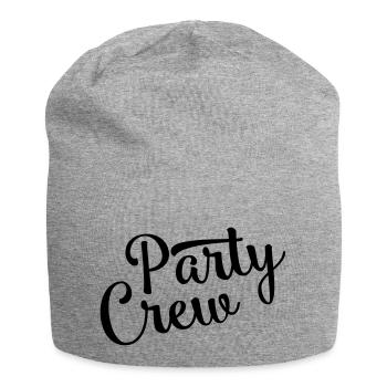 party crew design - Jersey-Beanie - Grau meliert - Vorne