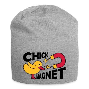 Casanova Chick Magnet Womanizer - Bonnet en jersey - gris chiné - Devant