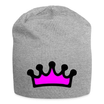 Krone Comic - Jersey Beanie - heather grey - Front