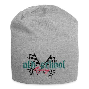 old school racing - Jersey-Beanie - Grau meliert - Vorne
