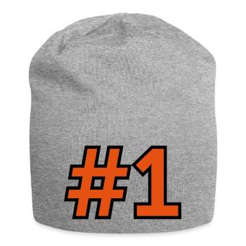 Nombre de Sport 1 Une - Bonnet en jersey - gris chiné - Devant