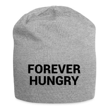 forever hungry - Jersey Beanie - heather grey - Front