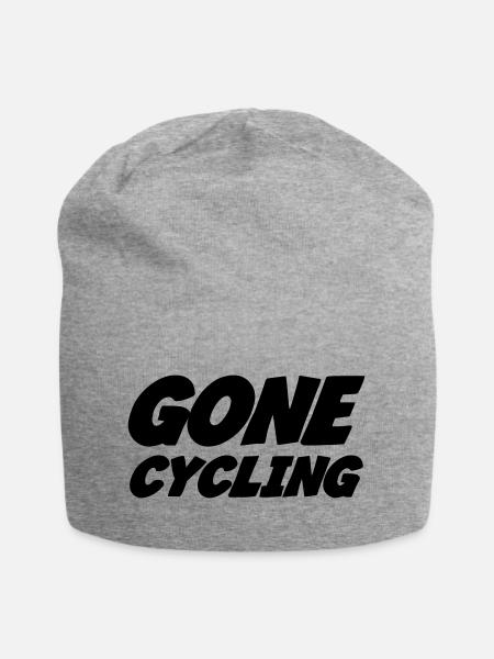 Radfahren / Radfahrer / Fahrrad / Radsport / - Jersey-Beanie - Grau meliert