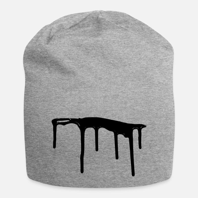 Splash - Jersey-Beanie - Grau meliert