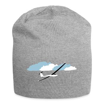 Pilote de planeur planeur volant pilote de planeur - Bonnet en jersey - gris chiné - Devant