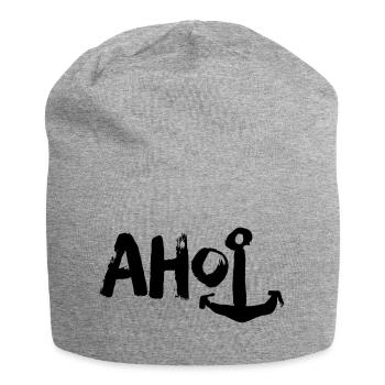 Ahoi - Jersey-Beanie - Grau meliert - Vorne