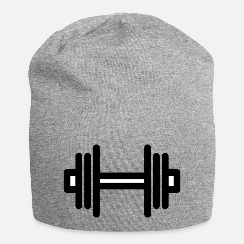 Ändern - Jersey-Beanie - Grau meliert