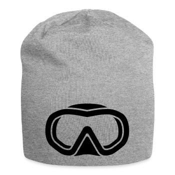 freediving logo - Jersey-Beanie - Grau meliert - Vorne