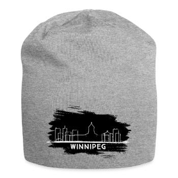 Winnipeg - Jersey-Beanie - Grau meliert - Vorne
