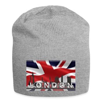 London - Jersey Beanie - heather grey - Front