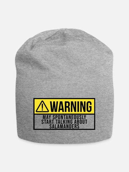 Salamander Salamander Salamander - Jersey-Beanie - Grau meliert
