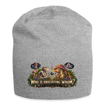 2614-3Y 3YE ABTEILUNG – PILZ, WER WER IST. - Jersey-Beanie - Grau meliert - Vorne