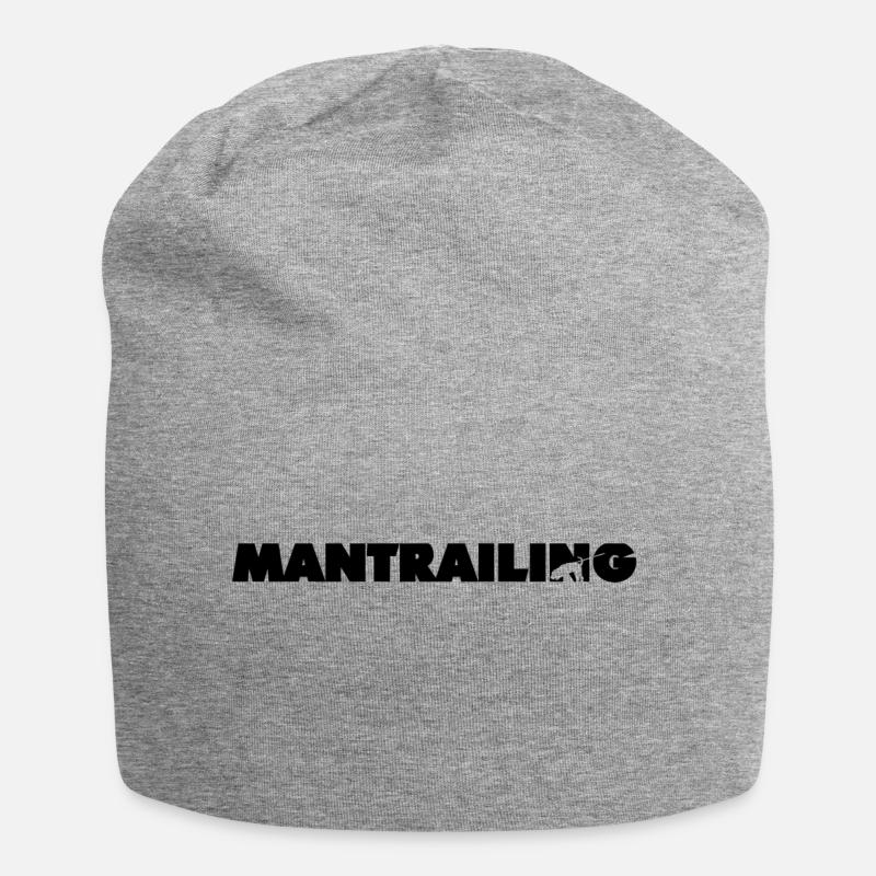Mantrailing - Bonnet en jersey - gris chiné