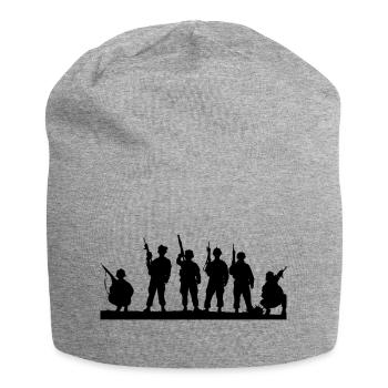 Soldiers - Jersey Beanie - heather grey - Front