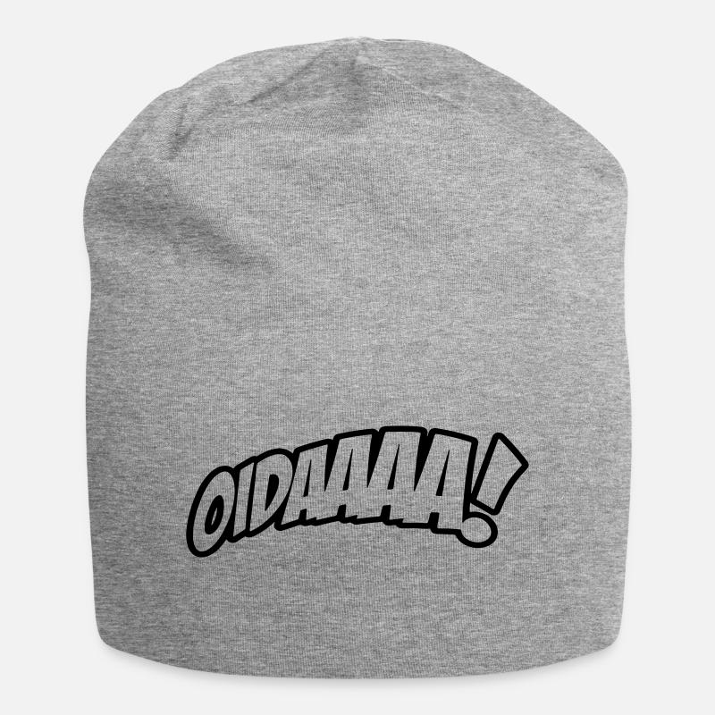 OIDAAAA! Funny saying in dialect - Jersey Beanie - heather grey