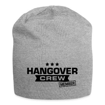 hangover crew junggesellenabschied - Jersey-Beanie - Grau meliert - Vorne