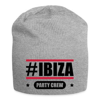 ibiza party crew - Jersey-Beanie - Grau meliert - Vorne