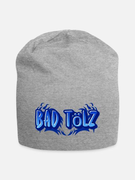 Bad Tölz - Jersey-Beanie - Grau meliert
