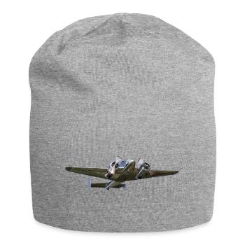 Beechcraft 18 - Bonnet en jersey - gris chiné - Devant
