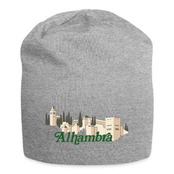 Alhambra - Jersey Beanie - heather grey - Front