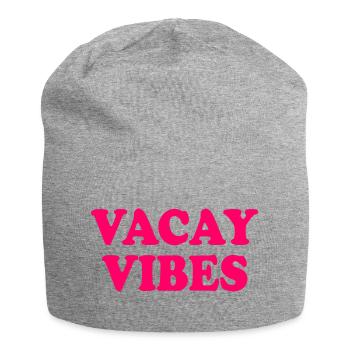 Vacay vibes - Bonnet en jersey - gris chiné - Devant