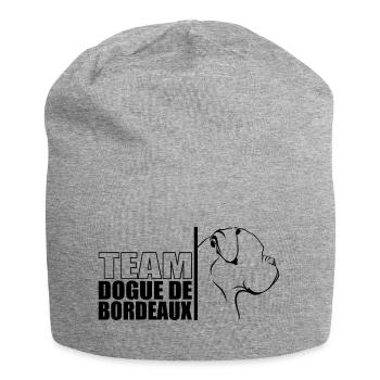 TEAM Dogue de Bordeaux Chien Chien Wilsigns - Bonnet en jersey - gris chiné - Devant