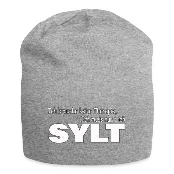 Sylt de thérapie - Bonnet en jersey - gris chiné - Devant