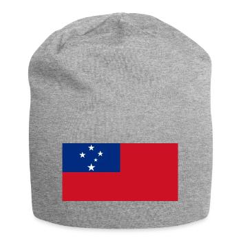 Samoa - Jersey Beanie - heather grey - Front
