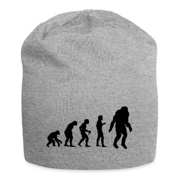 Bigfoot Sasquatch Cache-cache Dictons - Bonnet en jersey - gris chiné - Devant