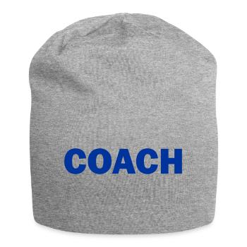 Coach - Jersey-Beanie - Grau meliert - Vorne