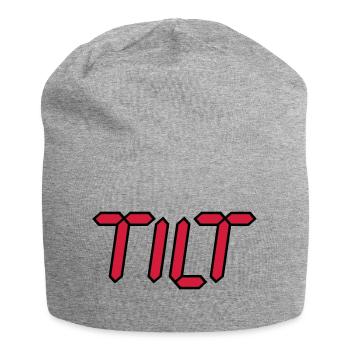 Tilt | durch drehen | durchgeknallt - Bonnet en jersey - gris chiné - Devant