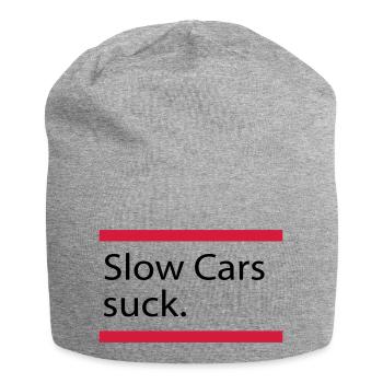 2541614 125408996 car - Jersey Beanie - heather grey - Front