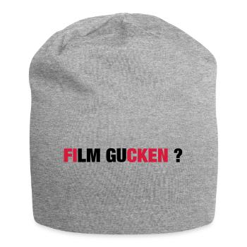 FILM LOOK - Jersey Beanie - heather grey - Front