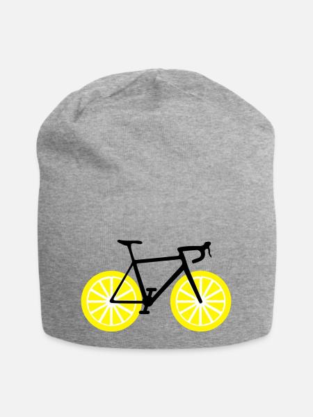 Lemon bike - Jersey Beanie - heather grey