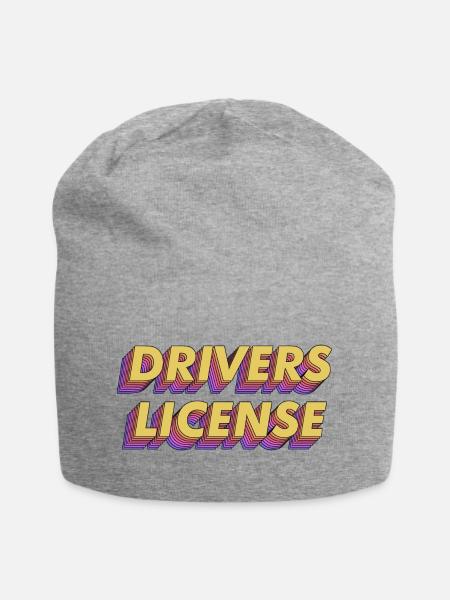 Fahrer lizenzierte Olivia Rodrigo - Jersey-Beanie - Grau meliert
