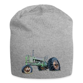 Vintage tricycle - Jersey Beanie - heather grey - Front