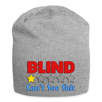 Blind Can't See Shit - Jersey Beanie - heather grey - Front
