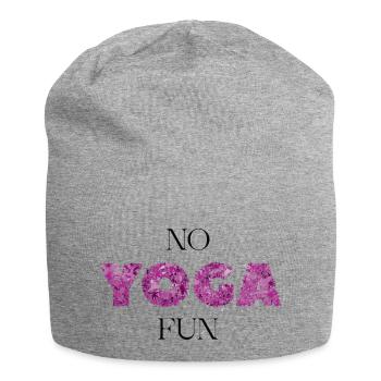 NOYNOFUN - Jersey-Beanie - Grau meliert - Vorne