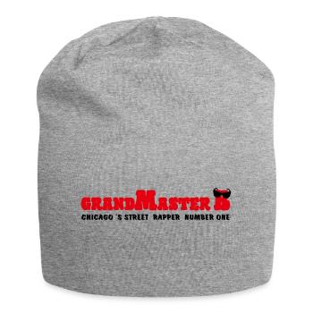 Grandmaster B - Jersey-Beanie - Grau meliert - Vorne