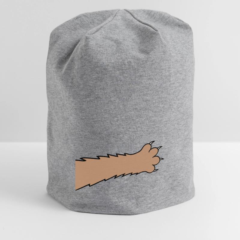 Cats, claws, paws, paws, sharp claws, scratching Jersey Beanie